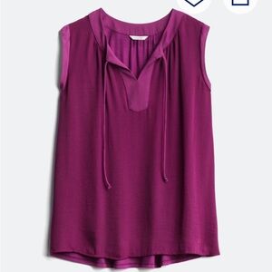 Juni Mixed Material Top